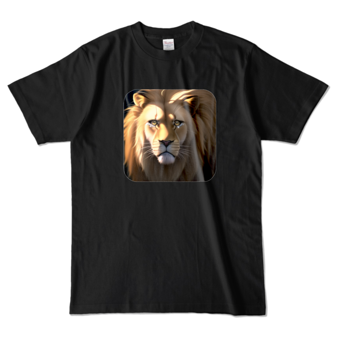 カラーTシャツ - L - ブラック (文字無し)
