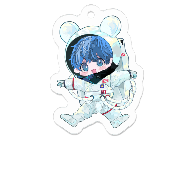 アクリルキーホルダー - 50 x 50 (mm)