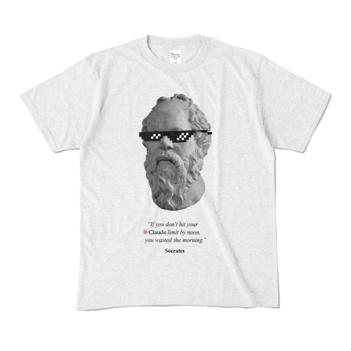 カラーTシャツ - M - アッシュ (淡色)