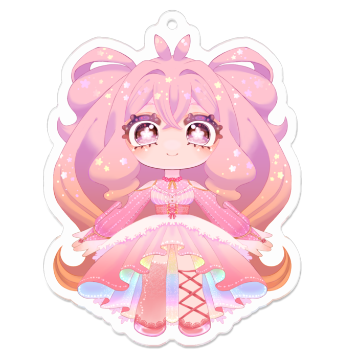 アクリルキーホルダー - 70 x 70 (mm)