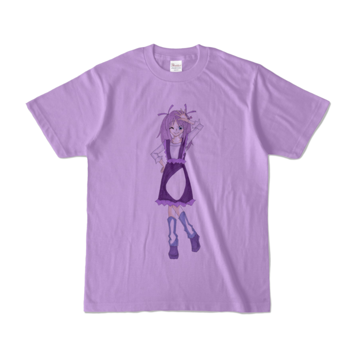 カラーTシャツ - S - ライトパープル (淡色)