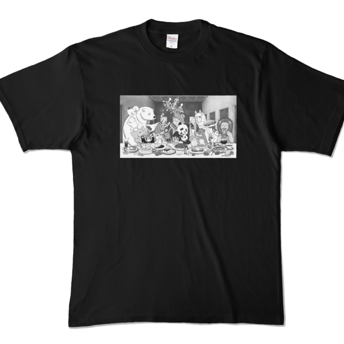 カラーTシャツ - XL - ブラック (濃色)