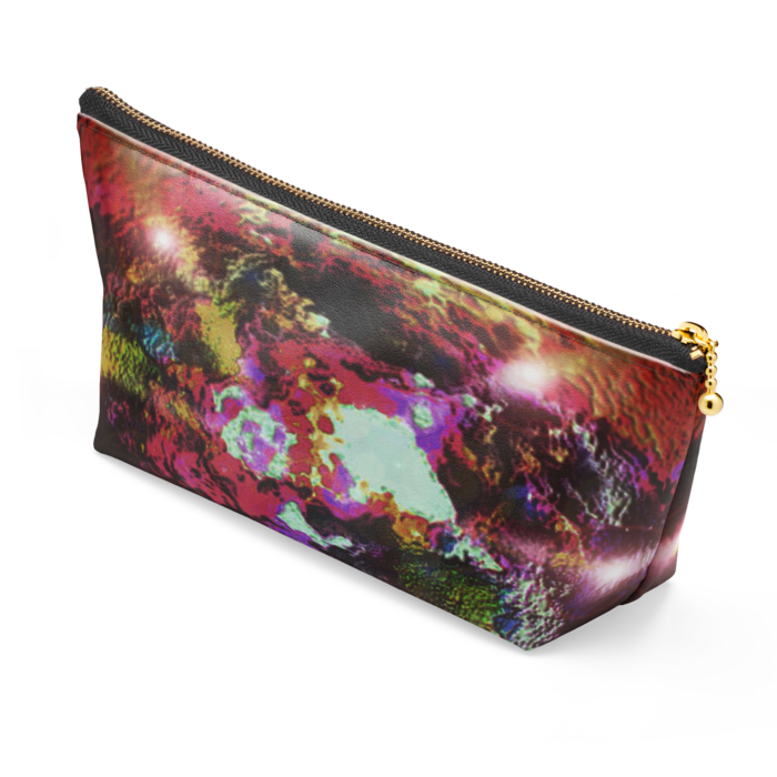 ポーチ - 長さ21.5cm / 高さ10cm - ブラック