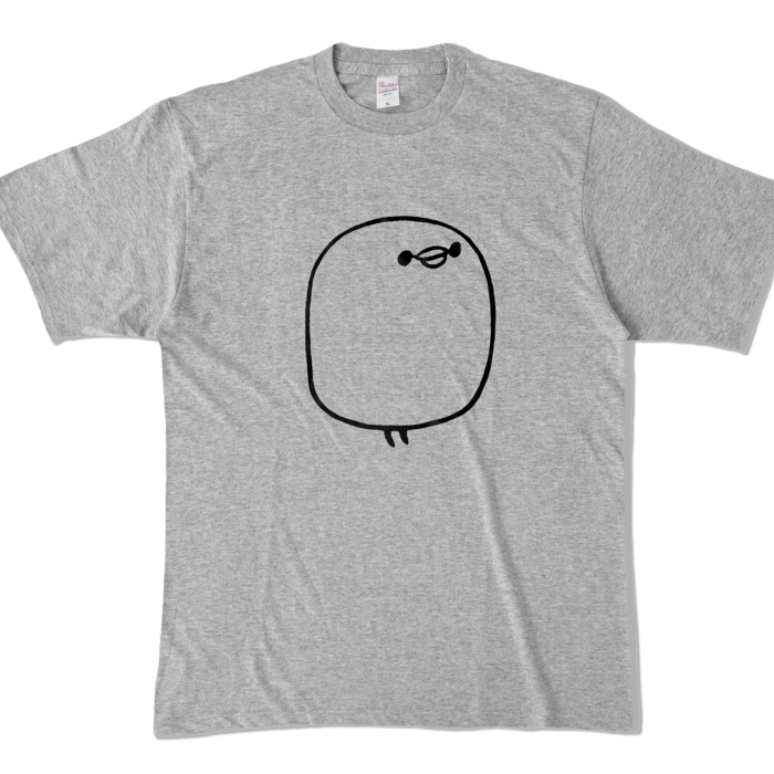 カラーTシャツ - XL - 杢グレー (濃色)