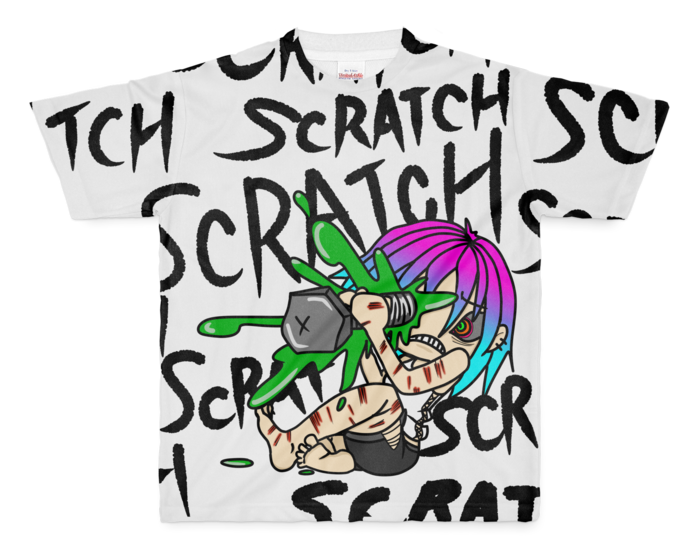 フルグラフィックTシャツ - M - 両面印刷