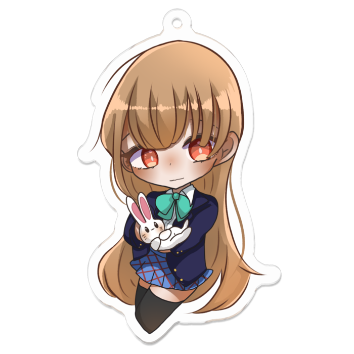 アクリルキーホルダー - 70 x 70 (mm)