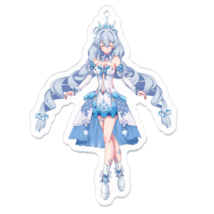 アクリルキーホルダー - 70 x 70 (mm)