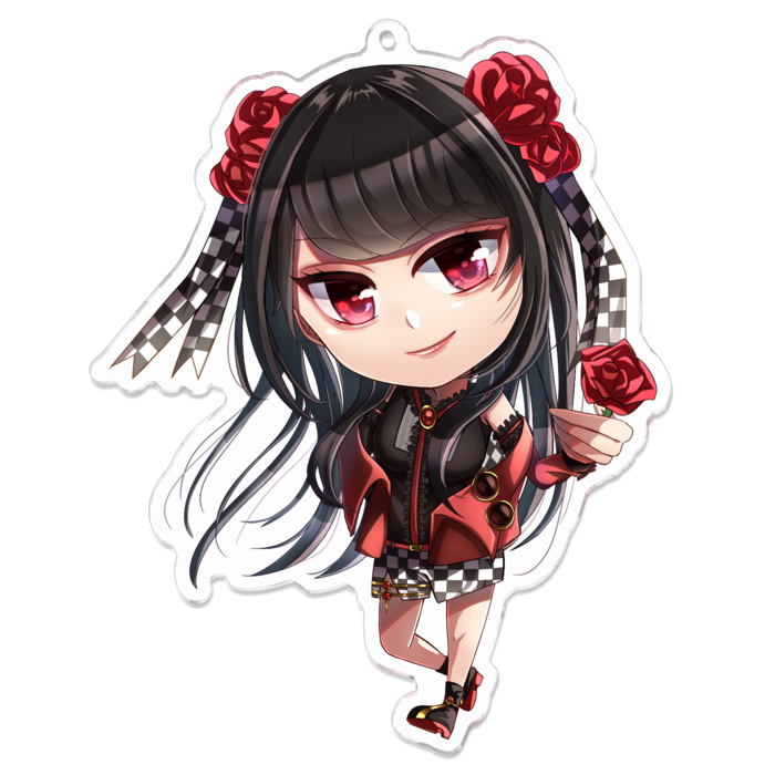 アクリルキーホルダー - 100 x 100 (mm)