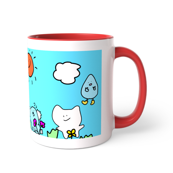 ツートンカラーマグカップ - 直径 8.2cm / 高さ 9.5cm(4)