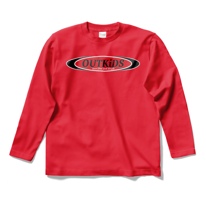 ロングスリーブTシャツ - S - レッド