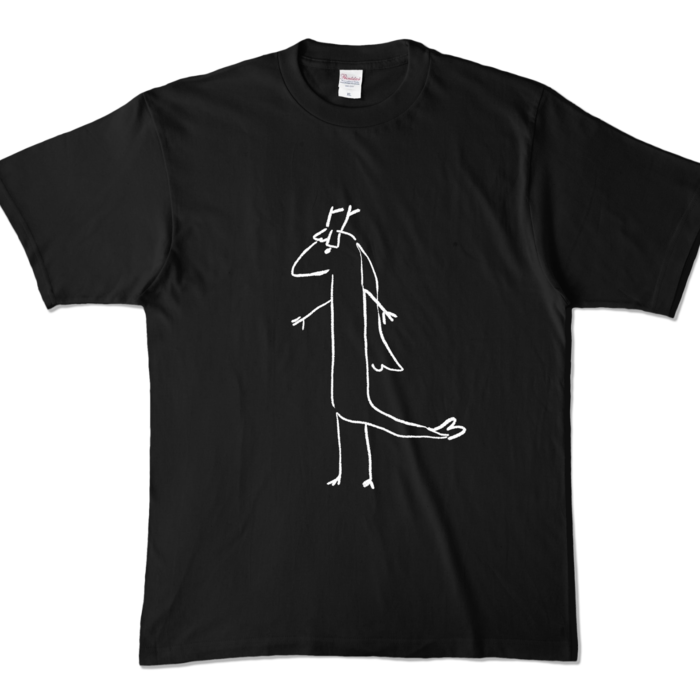 カラーTシャツ - XL - ブラック (濃色)