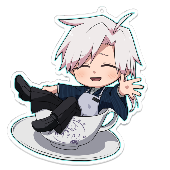 アクリルキーホルダー - 100 x 100 (mm)TK333