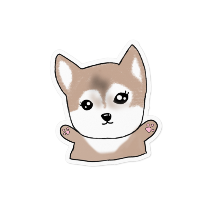 ステッカー - 100 x 100 (mm)