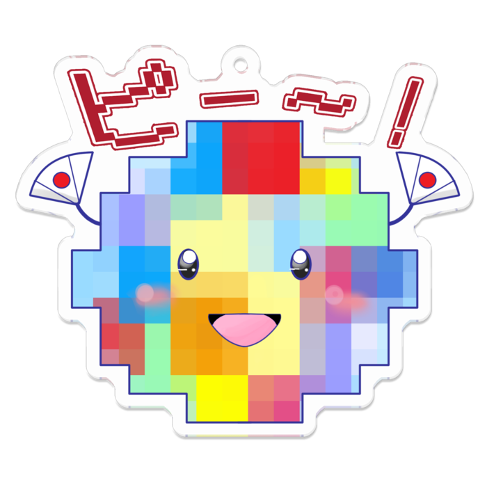 アクリルキーホルダー - 70 x 70 (mm)