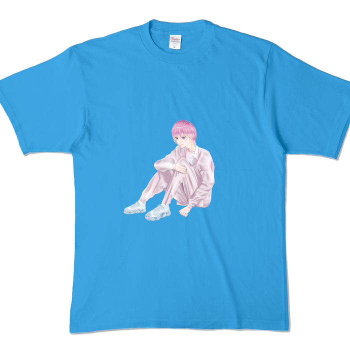 カラーTシャツ - XL - ターコイズ (濃色)