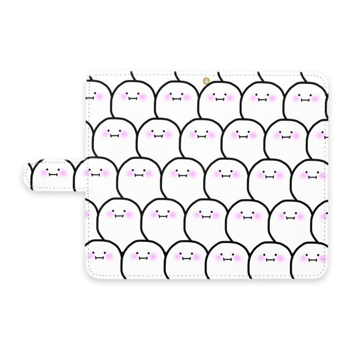 手帳型Androidケース - L - ストラップ穴 あり