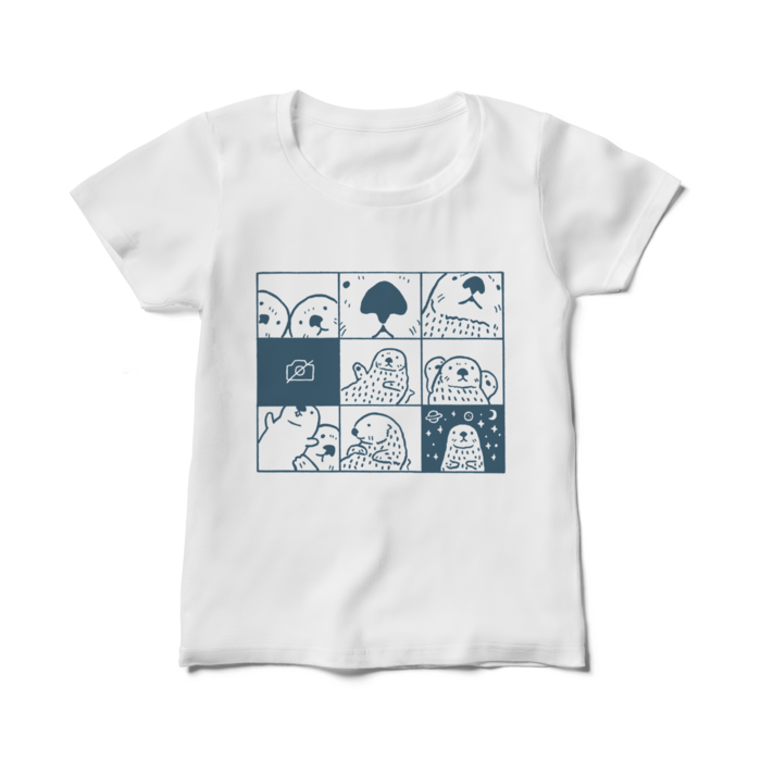 レディースTシャツ - M - 白