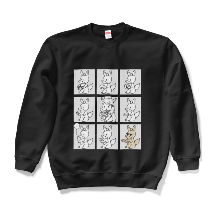 スウェット - L - ブラック