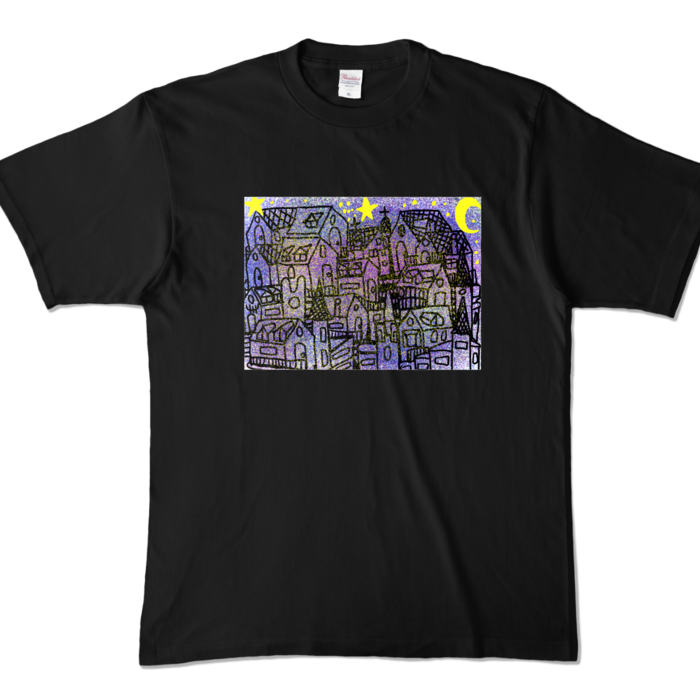 カラーTシャツ - XL - ブラック (濃色)