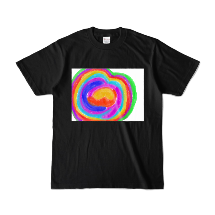 カラーTシャツ - S - ブラック (濃色)