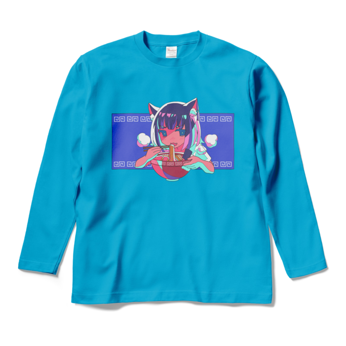 ロングスリーブTシャツ - M - ターコイズ