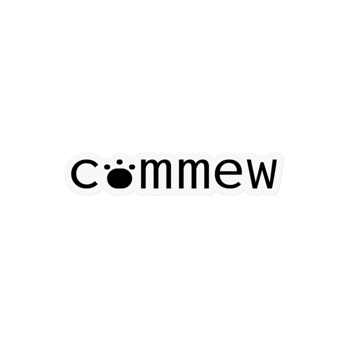 ステッカー - 100 x 100 (mm)　クリア