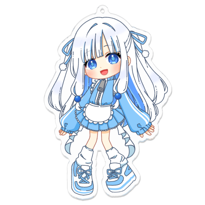 アクリルキーホルダー - 100 x 100 (mm)
