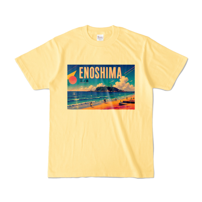 カラーTシャツ - S - ライトイエロー (淡色)