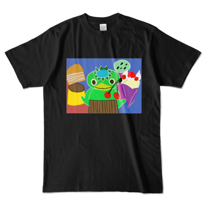 カラーTシャツ - L - ブラック (濃色)