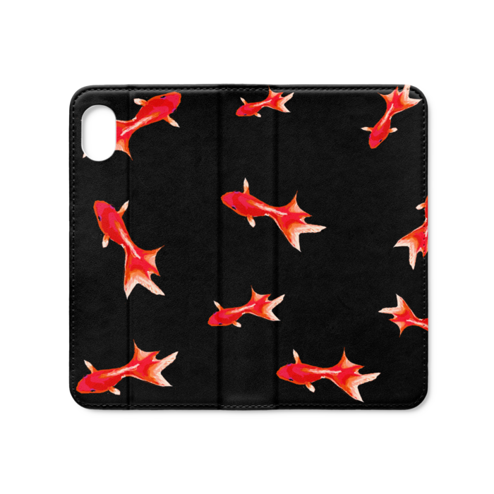 手帳型iPhoneケース（ベルトなし） - iPhone XR - ストラップ穴 なし