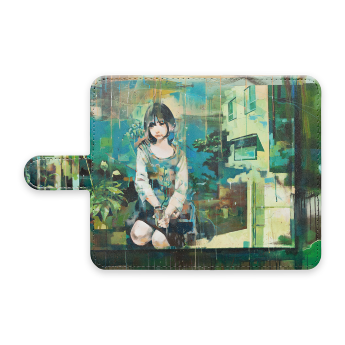 手帳型Androidケース - S - ストラップ穴 なし