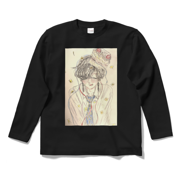 ロングスリーブTシャツ - S - ブラック