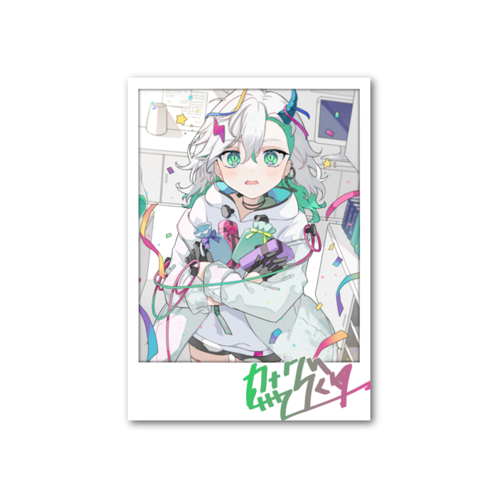 びっくりチェキ風カード
