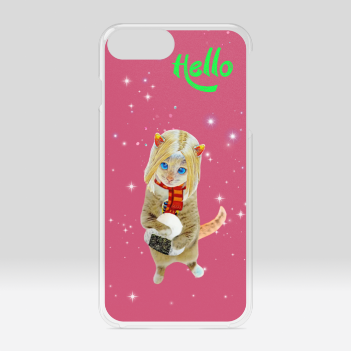 クリアiPhoneケース - iPhone 6 Plus / 7 Plus / 8 Plus