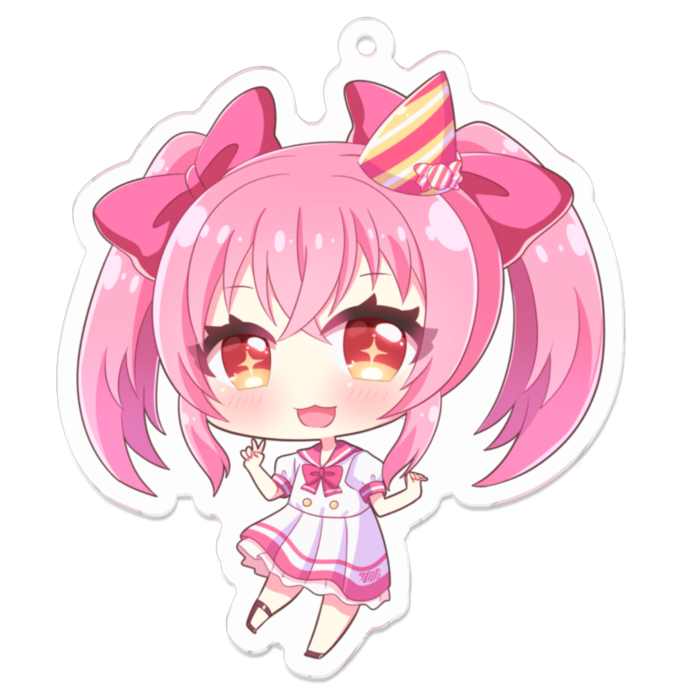 アクリルキーホルダー - 70 x 70 (mm)