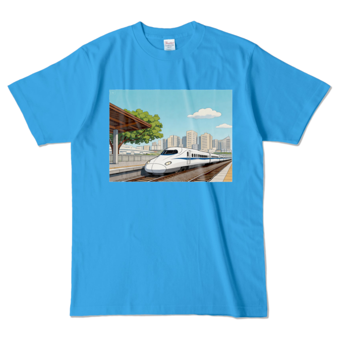 カラーTシャツ - L - ターコイズ (濃色)