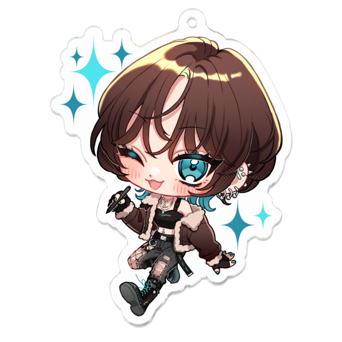 アクリルキーホルダー - 70 x 70 (mm)