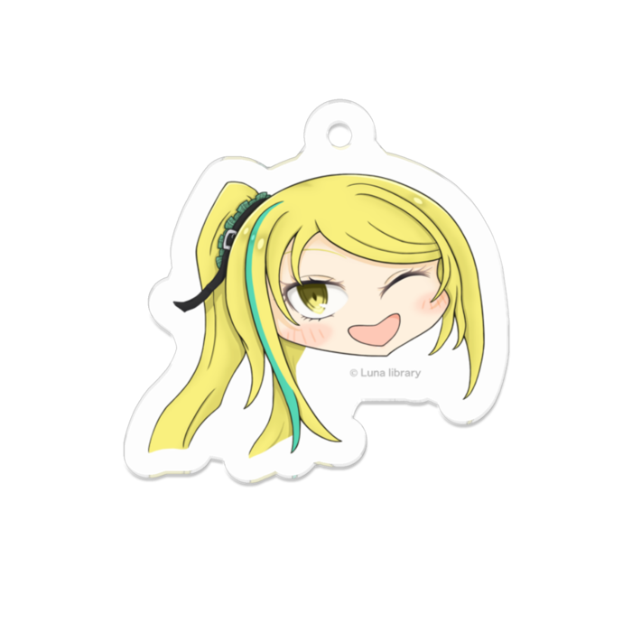 アクリルキーホルダー(コーティング) - 50 x 50 (mm)