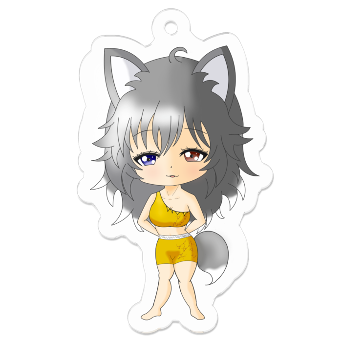 アクリルキーホルダー - 50 x 50 (mm)