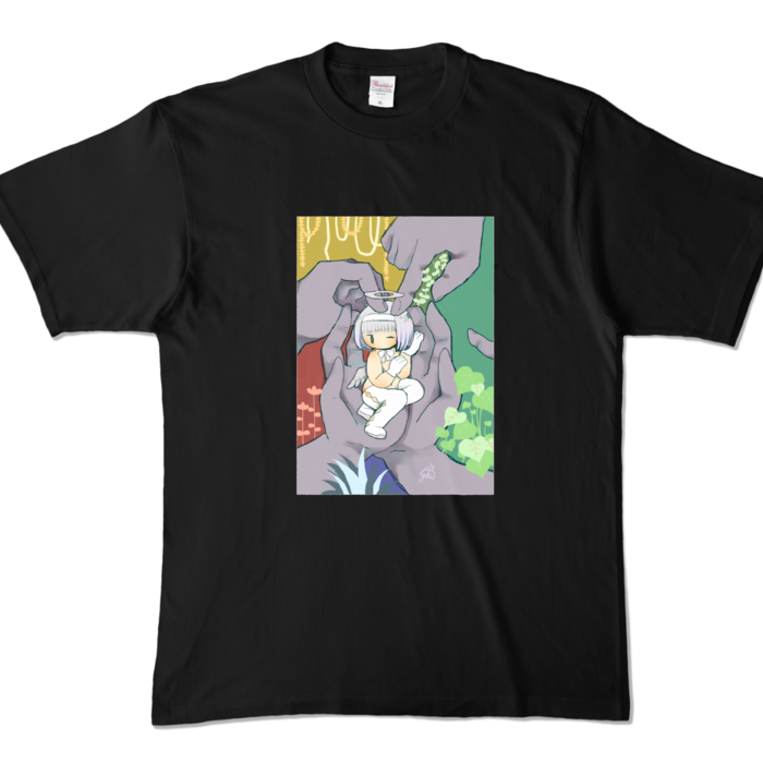 カラーTシャツ - XL - ブラック (濃色)