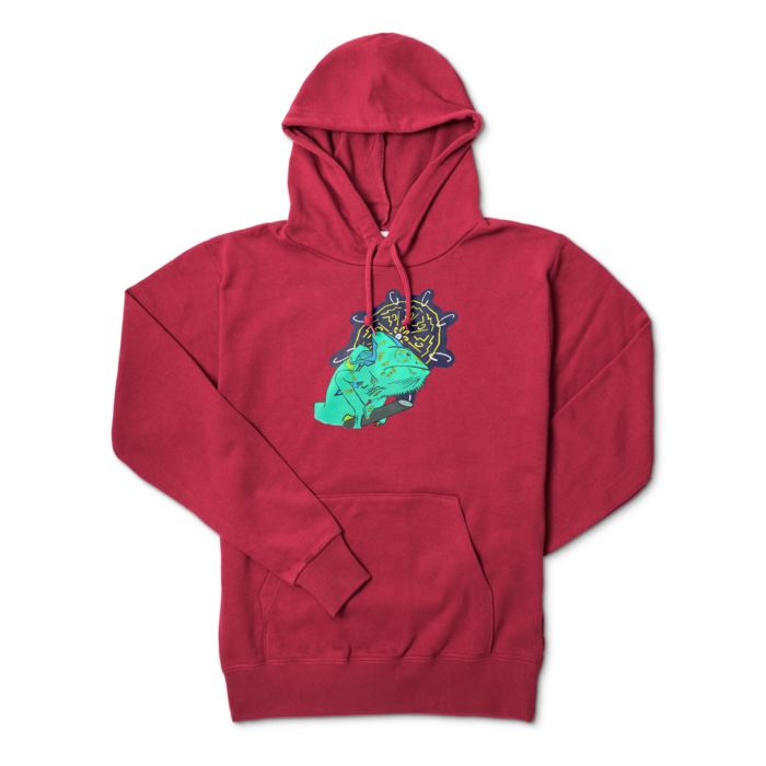 パーカー - M - バーガンディ