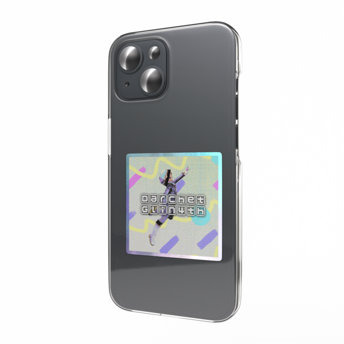 オーロラスマホステッカー - 縦