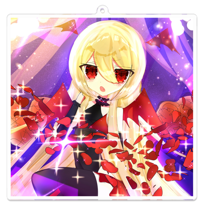 アクリルキーホルダー - 100 x 100 (mm)