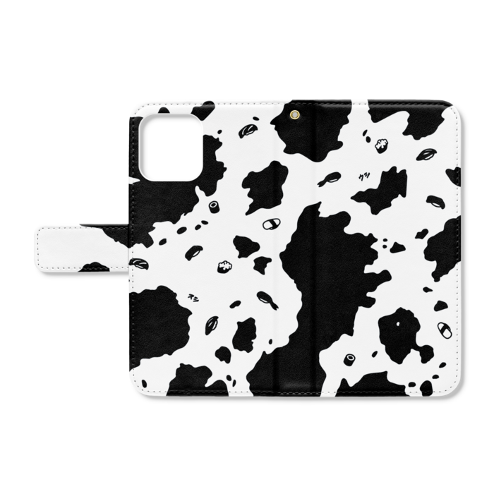 手帳型iPhoneケース - iPhone12 / 12 Pro - ストラップ穴 あり
