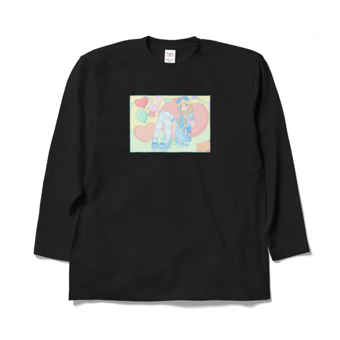 ロングスリーブTシャツ - XL - ブラック