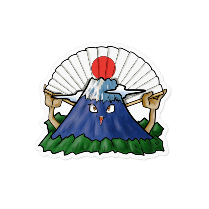 ステッカー - 100 x 100 (mm)