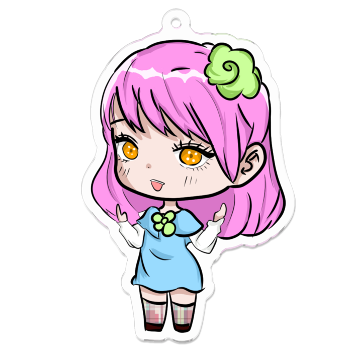 アクリルキーホルダー - 70 x 70 (mm)