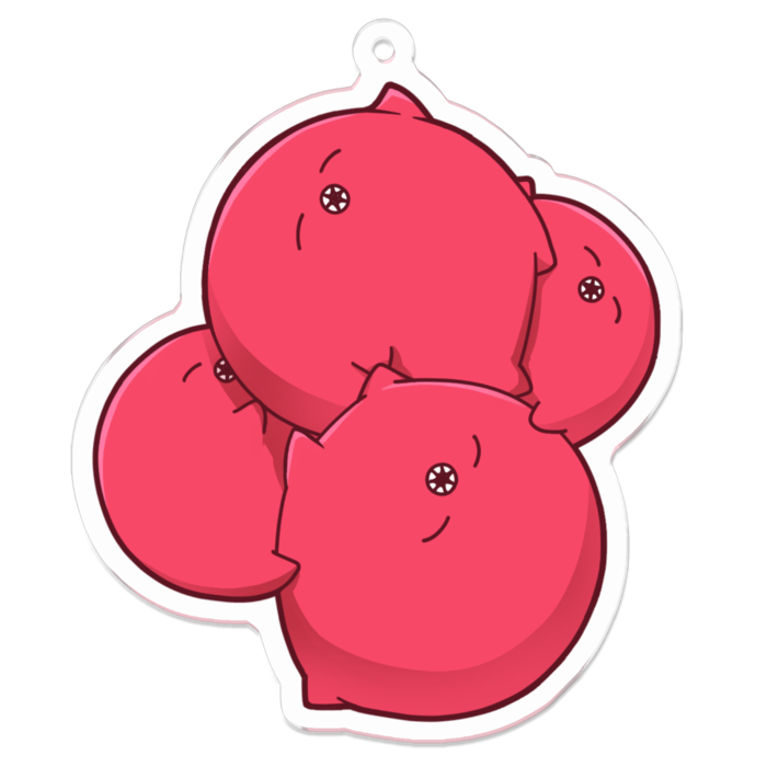 アクリルキーホルダー - 70 x 70 (mm)