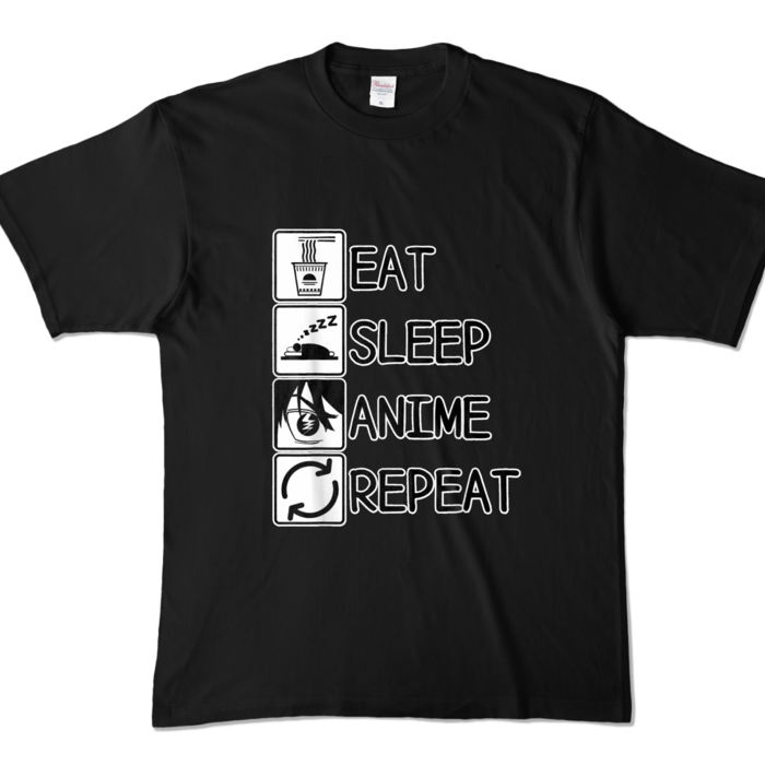 カラーTシャツ - XL - ブラック (濃色)