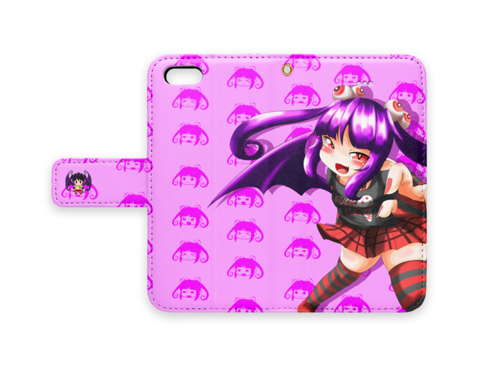 手帳型iPhoneケース - iPhone 5 / 5s / SE - ストラップ穴 あり